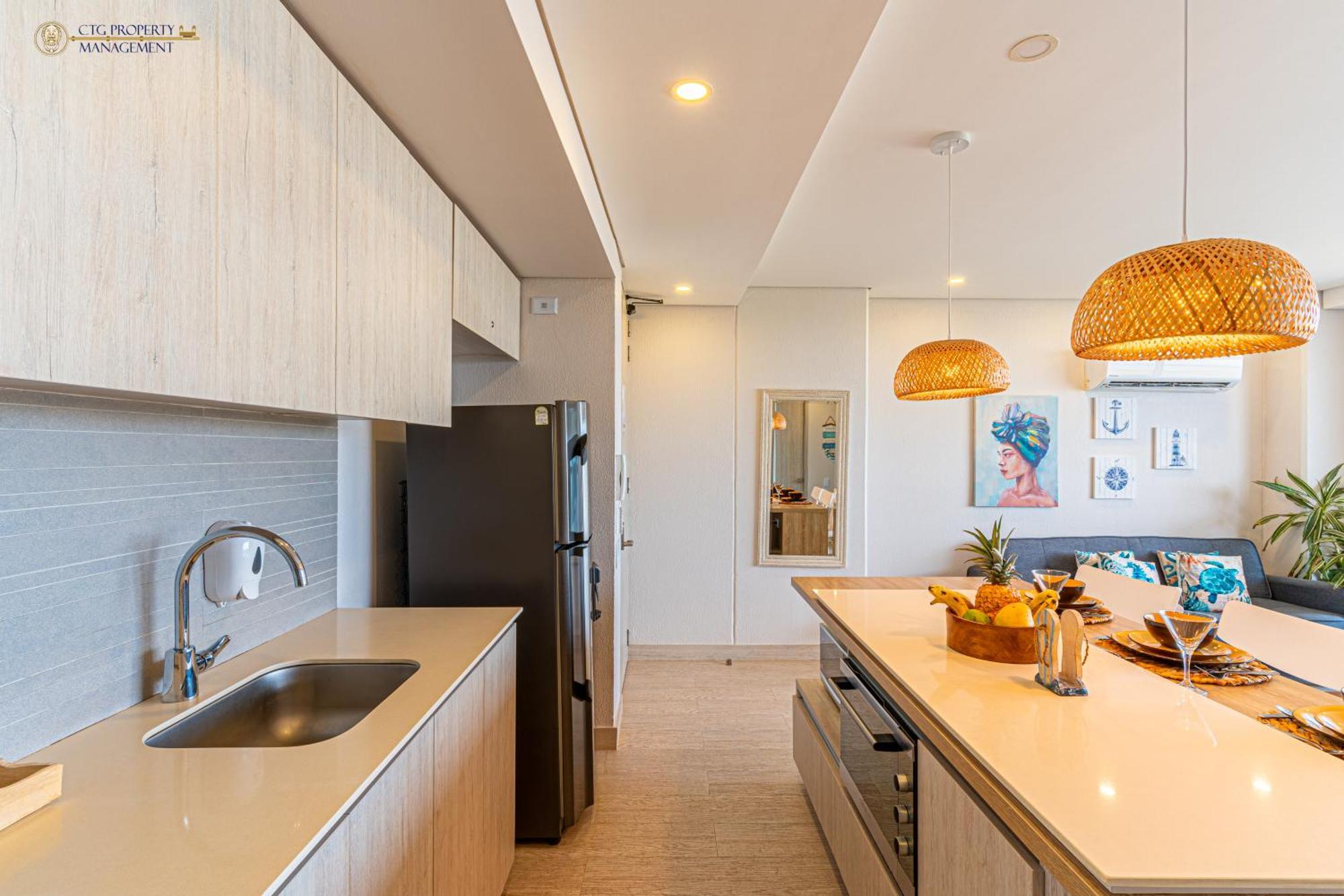 Martinique Cartagena - Apartamentos A Corta Caminata De Playa Azul Buitenkant foto