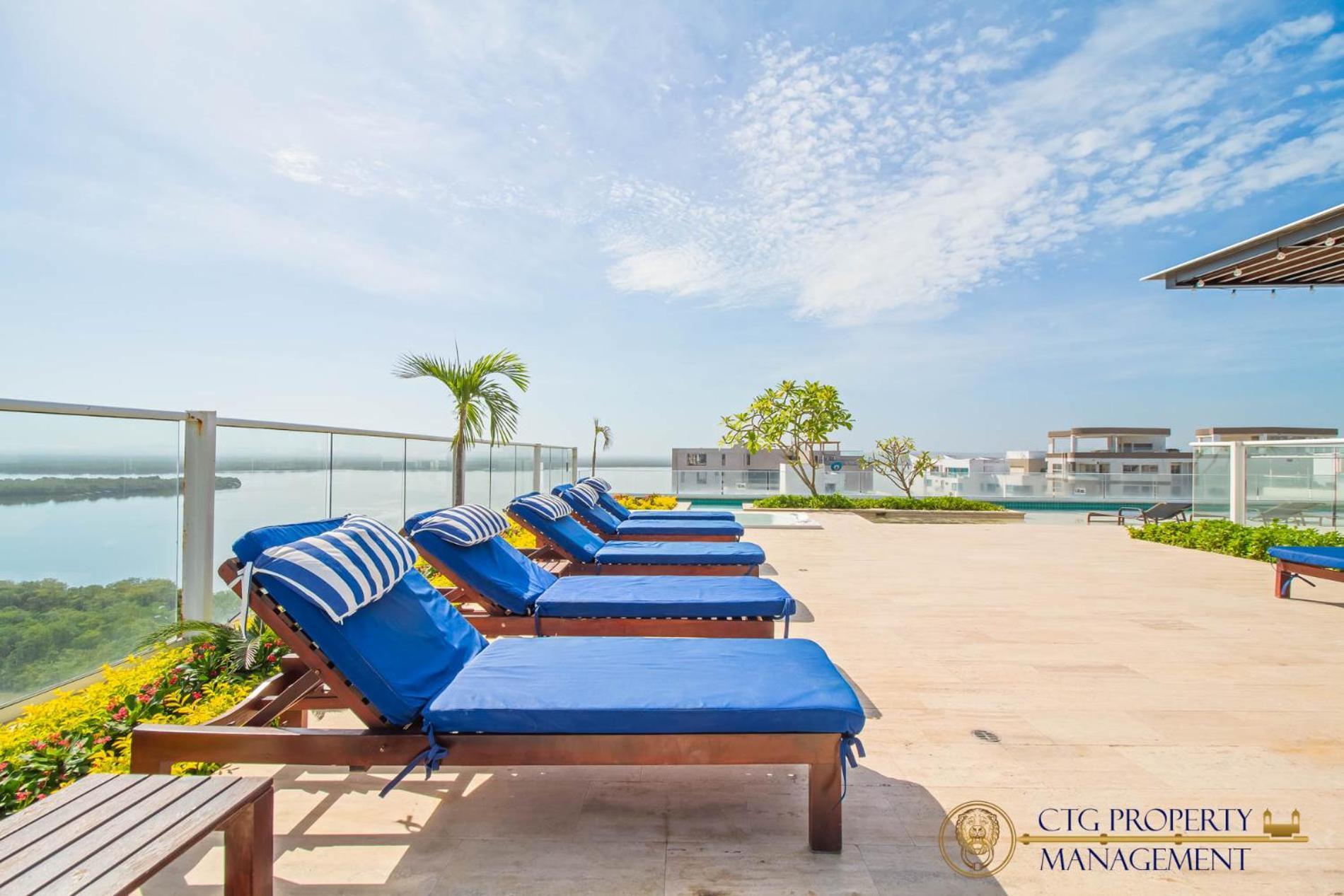 Martinique Cartagena - Apartamentos A Corta Caminata De Playa Azul Buitenkant foto