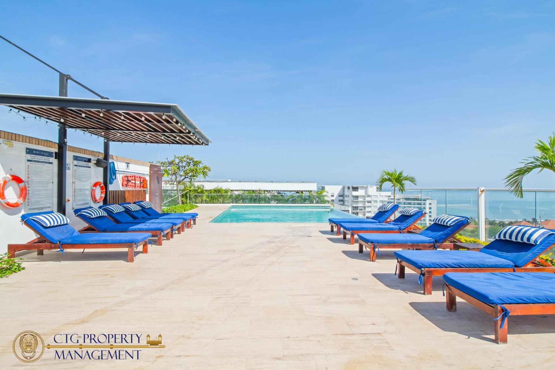 Martinique Cartagena - Apartamentos A Corta Caminata De Playa Azul Buitenkant foto