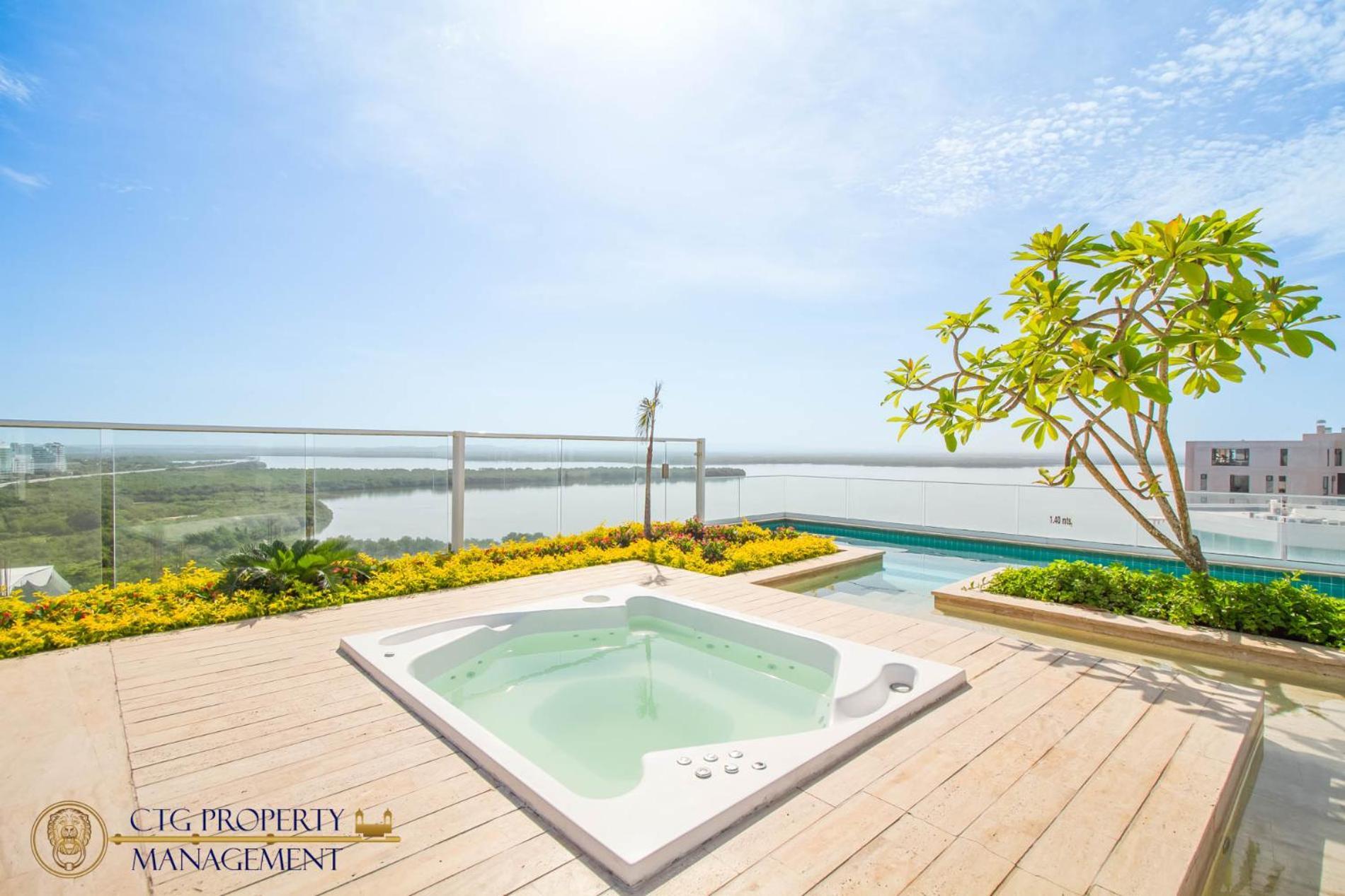 Martinique Cartagena - Apartamentos A Corta Caminata De Playa Azul Buitenkant foto
