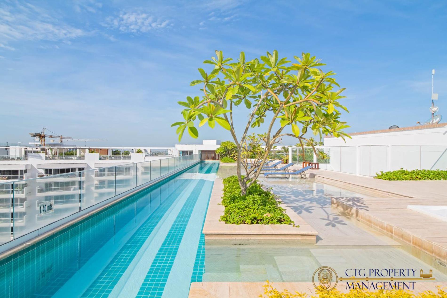 Martinique Cartagena - Apartamentos A Corta Caminata De Playa Azul Buitenkant foto